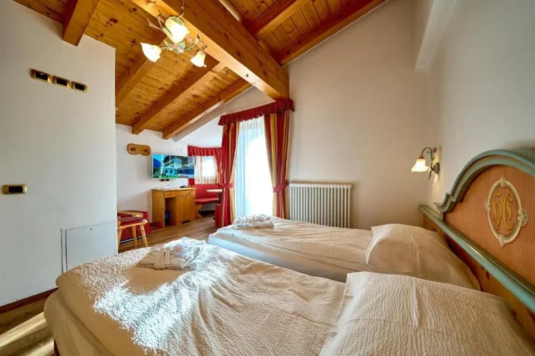 Blick in das Hotel Cristina