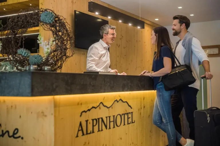 Innenansicht des Alpinhotel Keil