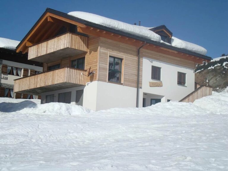 Außenansicht der Unterkunft Amore im Winter