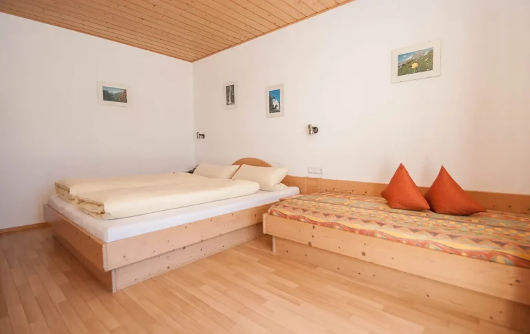 Wohnbereich in der Ferienwohnung Salzgeber