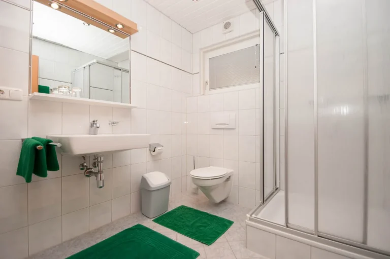 Schlafzimmer in der Ferienwohnung Salzgeber