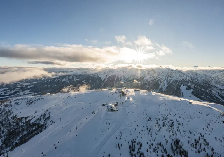Panorama von Kronplatz aus der Luft
