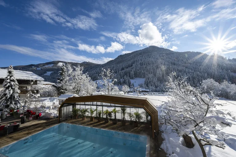 Blick ins Genusshotel Almrausch