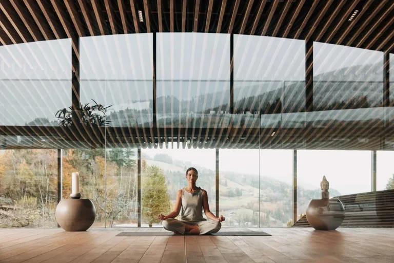 Yogaraum im Hotel Krallerhof