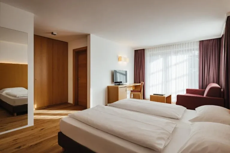 Schlafzimmer im Hotel Melodia del Bosco