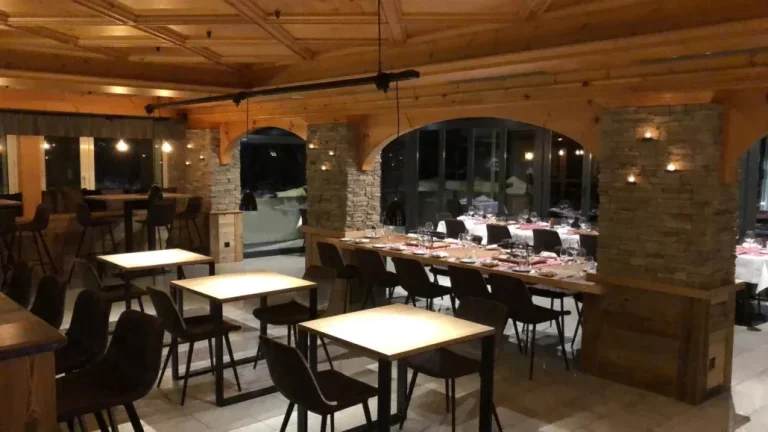 Restaurant im Hotel Alfa in Leukerbad
