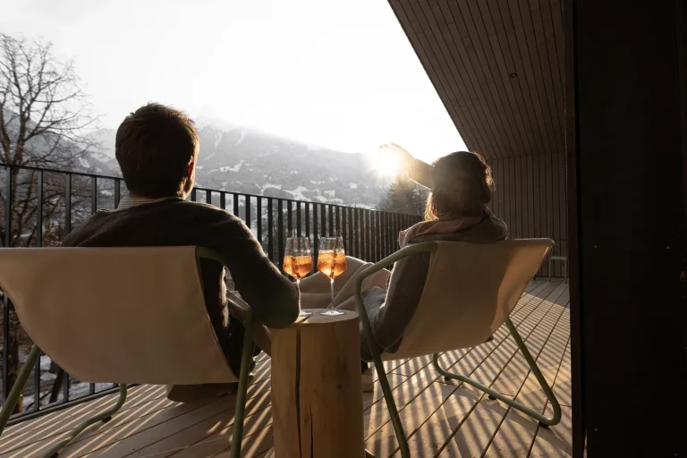 Balkon der Familiensuite in den Amrai Suites