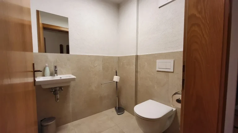 Badezimmer in den Eckis Appartements