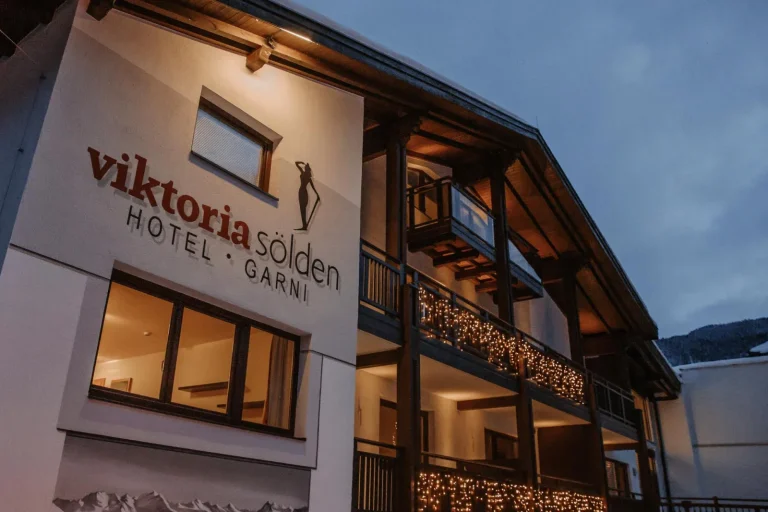 Außenfassade des Hotel Garni Viktoria