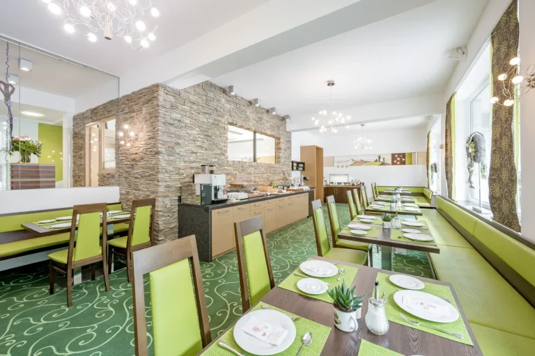 Essbereich im Hotel Garni Viktoria