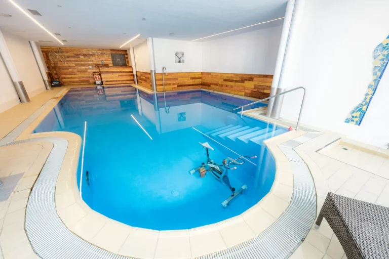 Blick in das Hotel Grichting