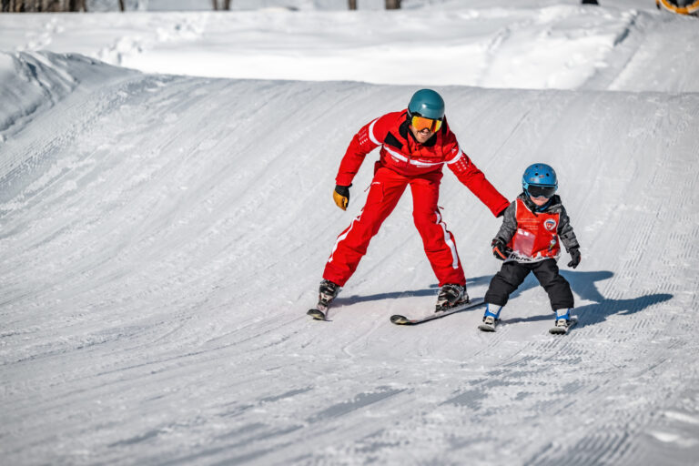 Skigebiet Leukerbad im Winter