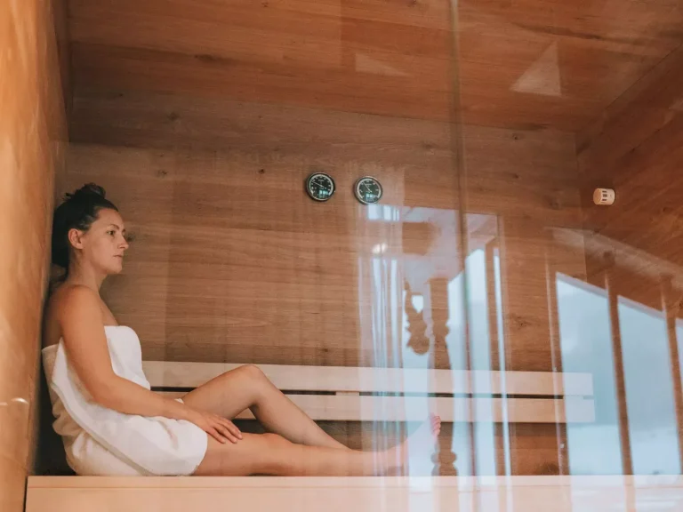 Wellnessbereich im Naturresort PURADIES