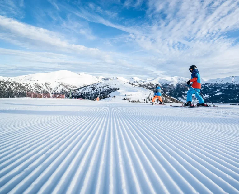 Panorama des Skigebiets Bad Kleinkirchheim