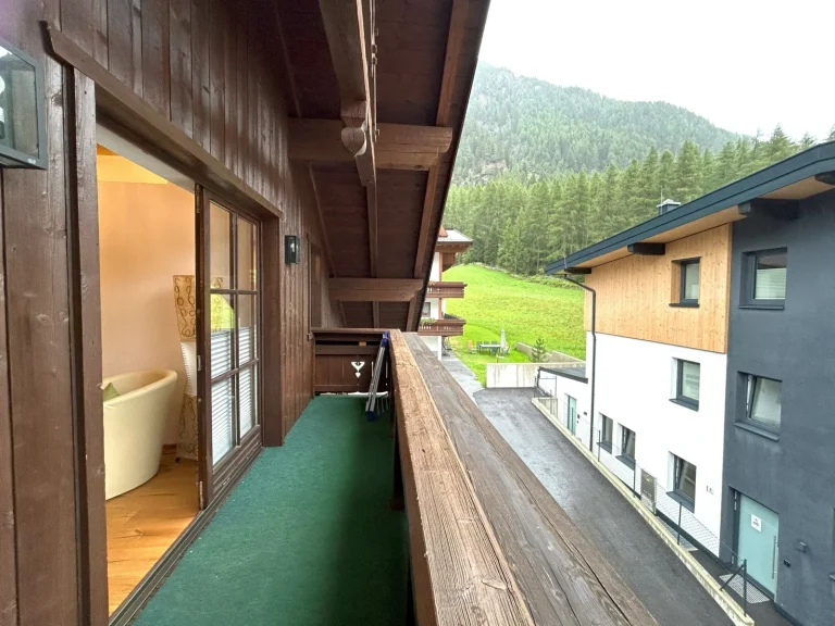 Balkon im Appartementhaus Sonnenstein