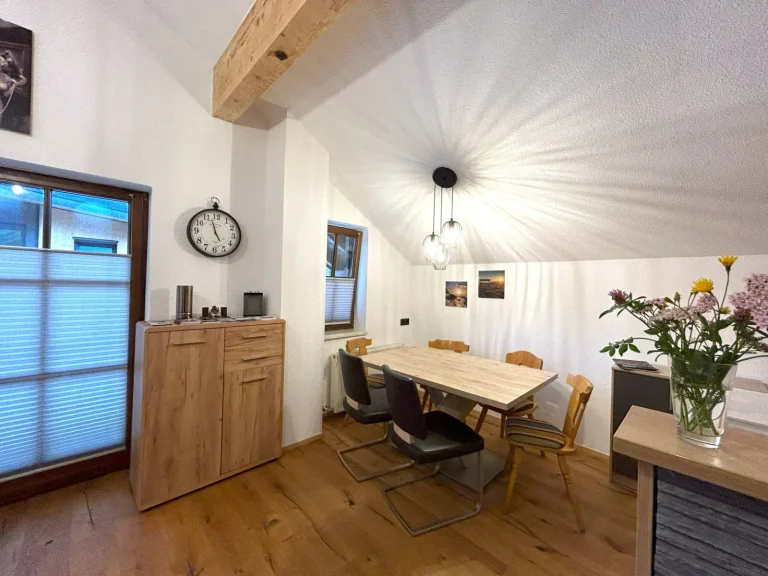 Sitzplatz im Appartementhaus Sonnenstein