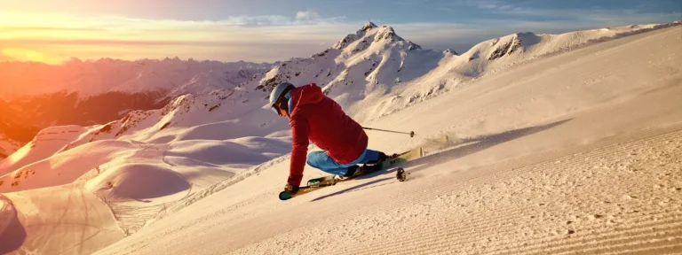 Winterlandschaft am Sporthotel Silvretta Montafon