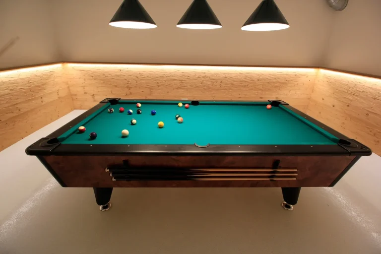 Billardraum in der Pension Tannenhof