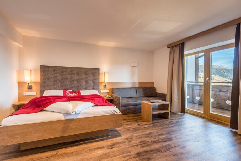 Doppelzimmer mit Bergblick