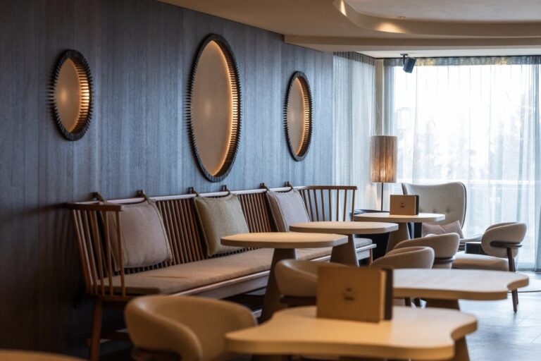 Sitzbereich in der Lounge