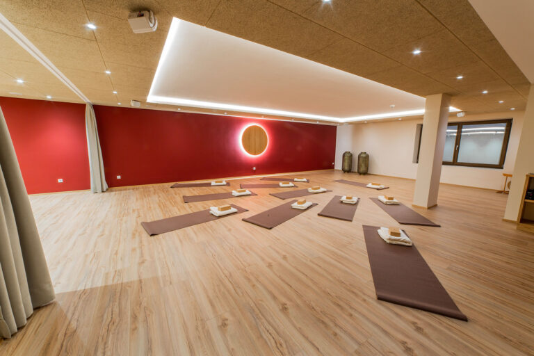 Yogaraum im Wellnessbereich