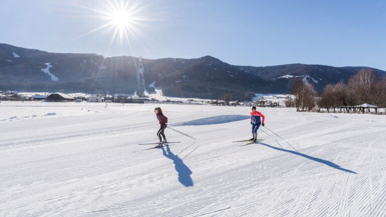 Langlaufen im Winter