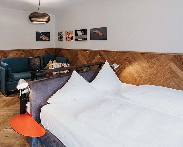 Modernes Doppelzimmer