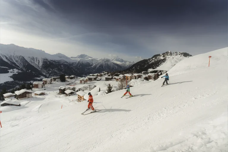 Panoramablick über die Aletsch Arena