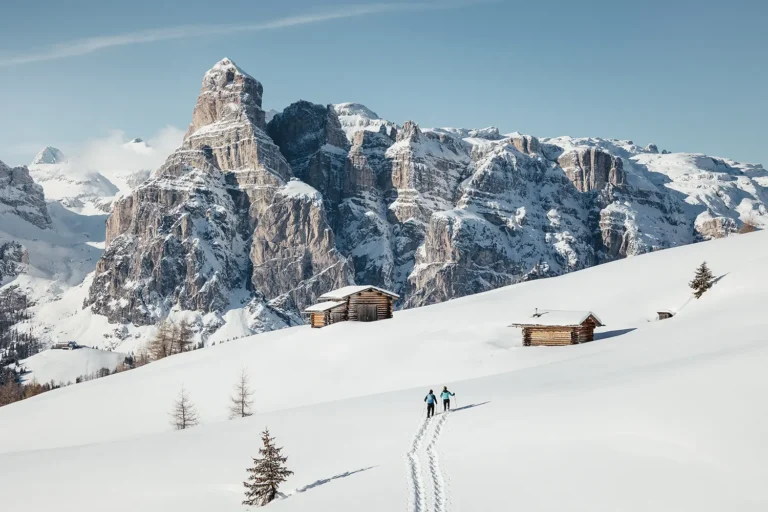 Skigebiet Alta Badia im Winter