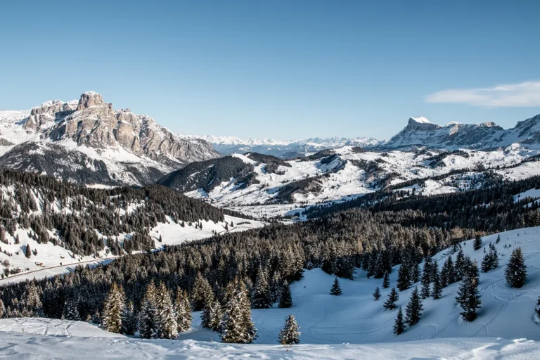 Pistenblick in Alta Badia