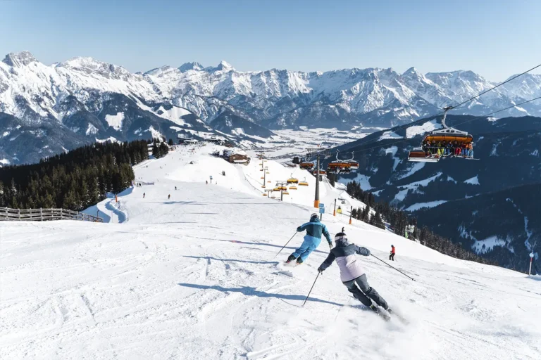Berglandschaft in Saalfelden Leogang