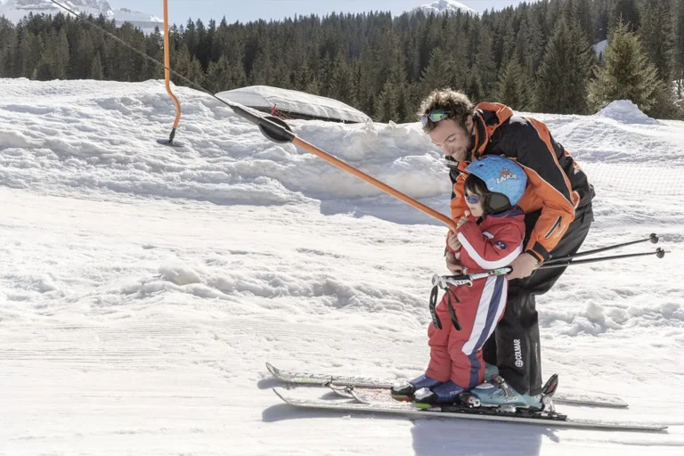 Skigebiet Madonna di Campiglio im Winter