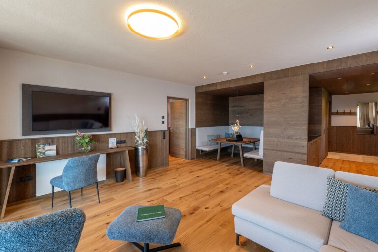 Wohnbereich der Suite