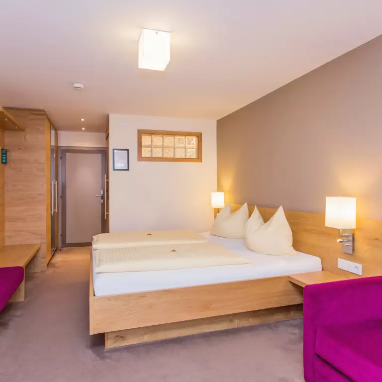 Zimmer der Kategorie Tradition im Hotel Bacher Asitzstubn