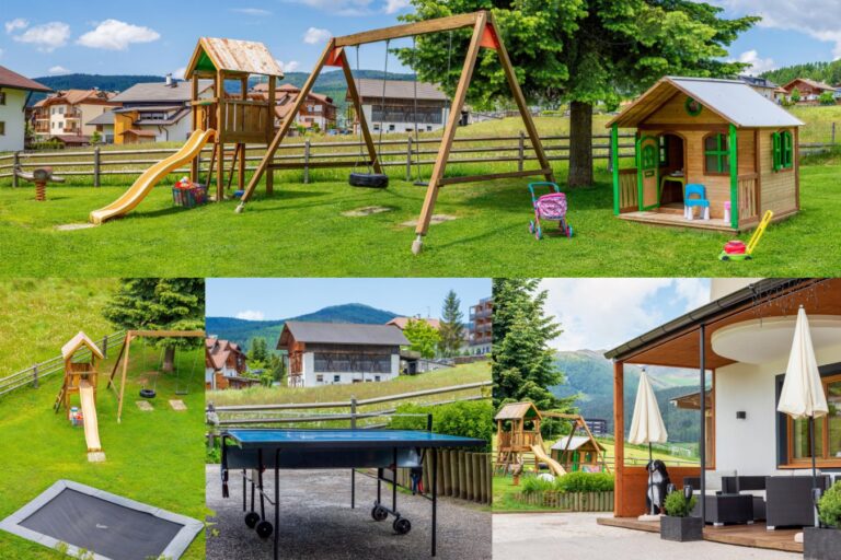 Spielplatz Kinderbereich, Hotel Alpenfrieden