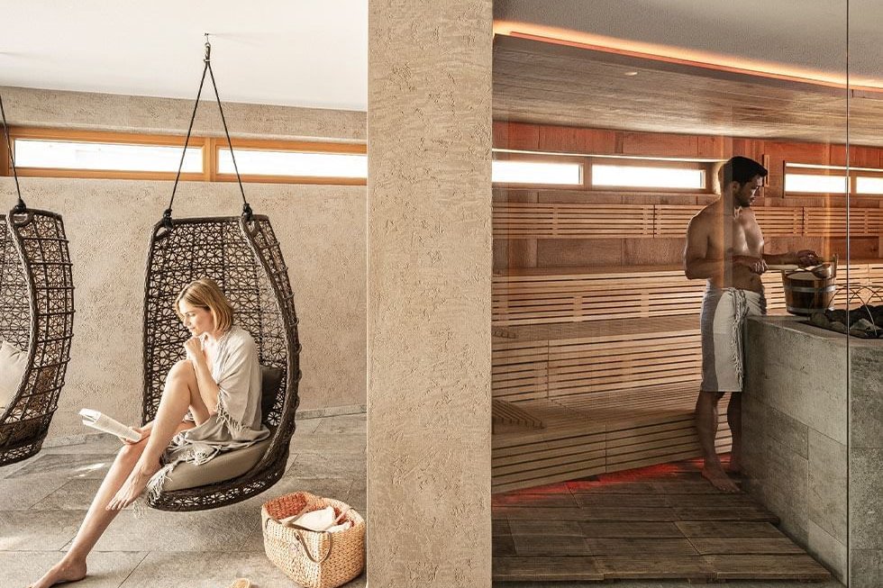 Sauna Wellnessbereich, Falkensteiner Hotel Falkensteinerhof