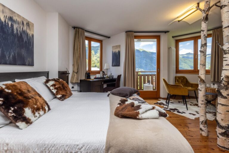 Zimmer mit Panoramablick