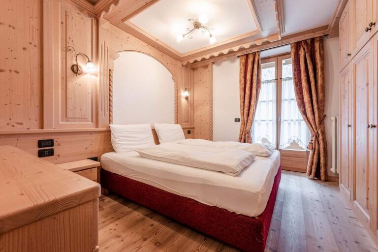 Schlafzimmer im Apartment Stua