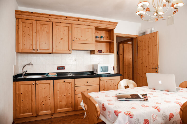 Küche der Ferienwohnung
