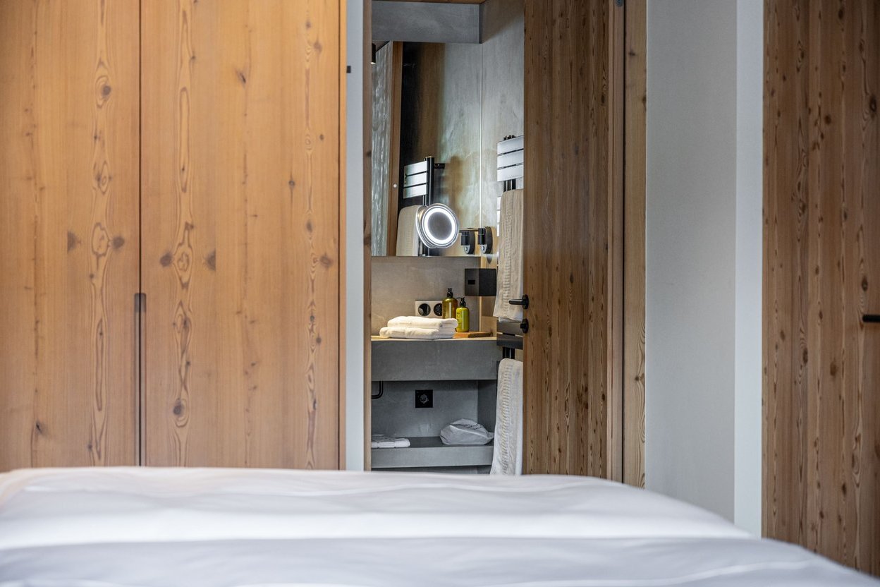 Badezimmer modern, Mountain Lodge Margit