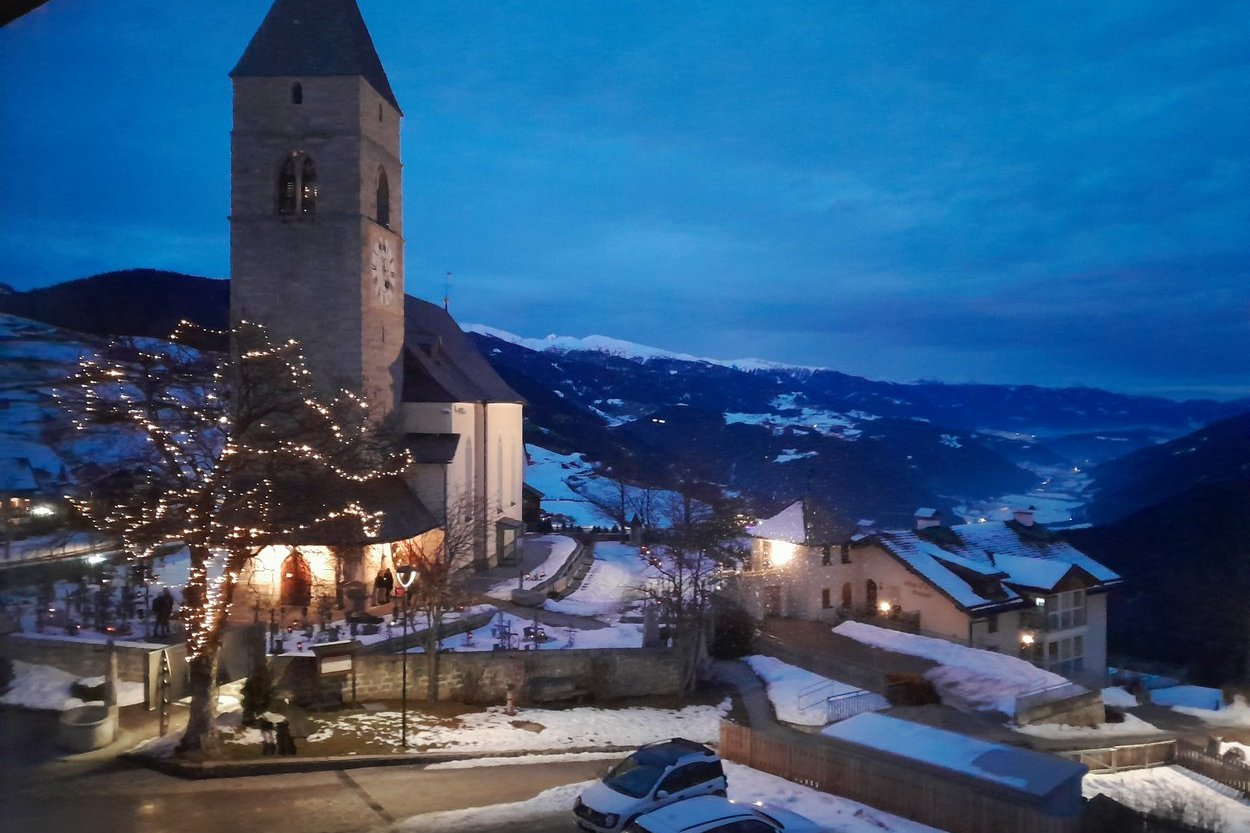 Dorfblick im Winter, Mountain Lodge Margit