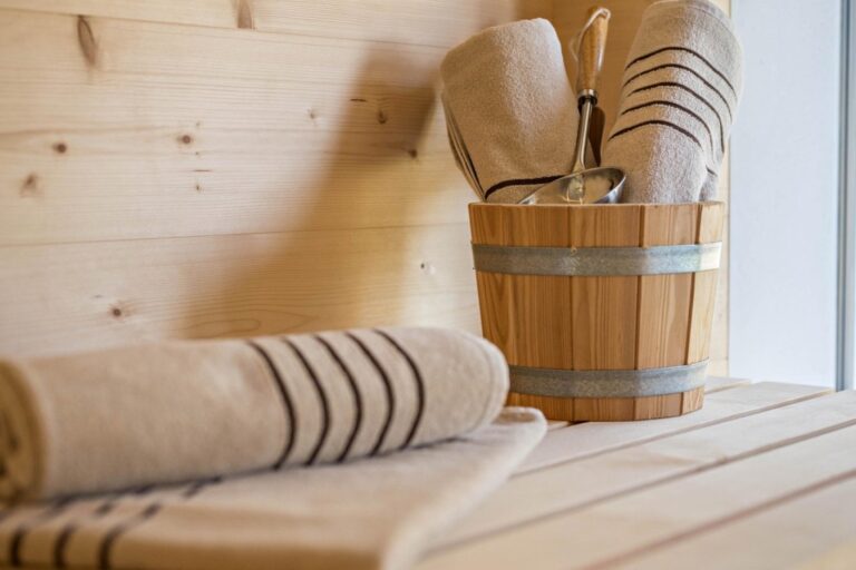 Sauna Ausstattung, Mulin Appartements
